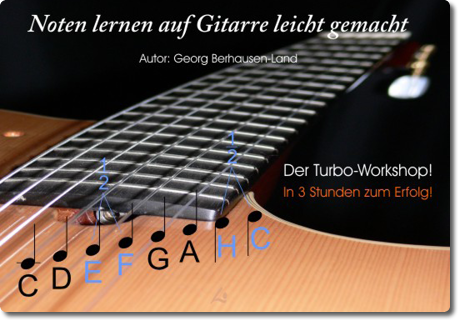 Noten lernen auf Gitarre leicht gemacht